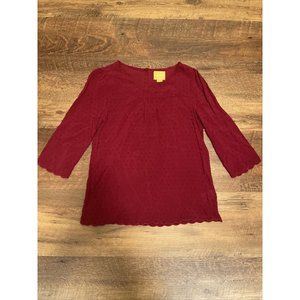 Maeve Anthropologie Blouse Size 3/4
